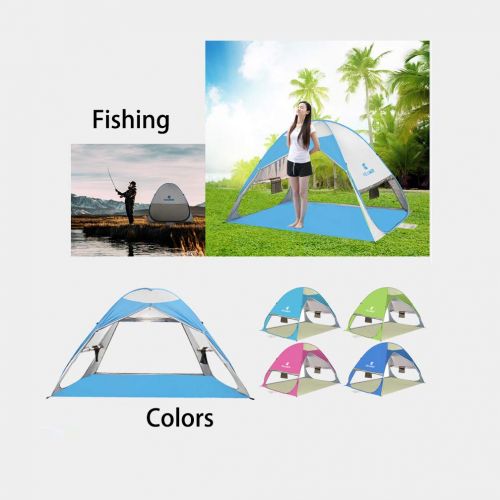  KEUMER New 2-3 People Auto Pop Up Tent,Fast Open Tent, Fishing Tent, Easy Setup Camping Tent