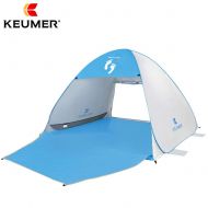 KEUMER Automatic Beach,pop up Tent,Sun shelter,Sunshade for 3-4 Persons,Outdoor