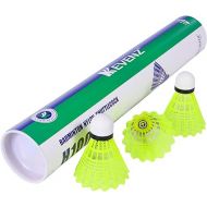KEVENZ Goose Feather Badminton Shuttlecocks with Great Stability and Durability, High Speed Badminton Birdies
