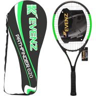 KEVENZ Tennis Racket with Carring Bag,Professional Tennis Racquet for Adults, Light Weight and Shock Proof, Green…