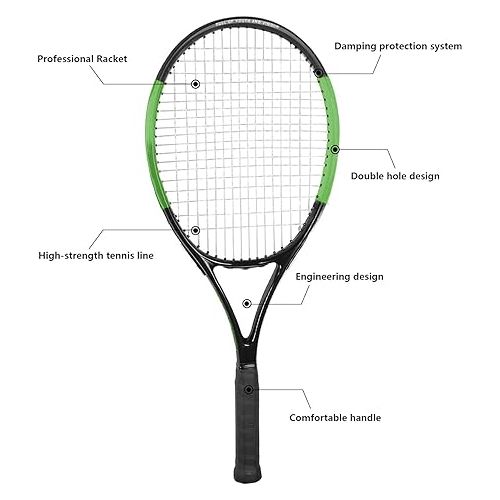  KEVENZ Tennis Racket with Carring Bag,Professional Tennis Racquet for Adults, Light Weight and Shock Proof