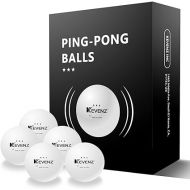 KEVENZ Ping Pong Balls, 3 Star Advanced Table Tennis Balls, Bulk Outdoor and Indoor Ping-Pong Ball for Training, Competition and More