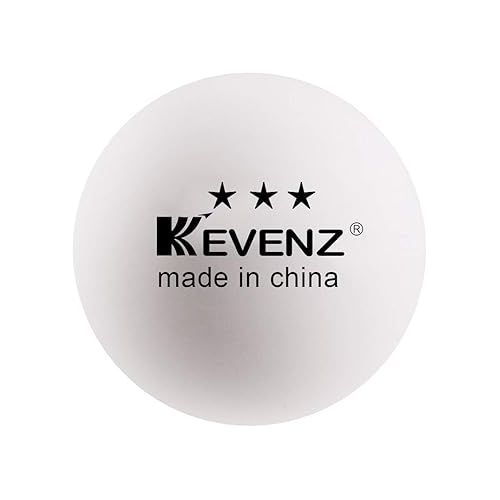  KEVENZ Ping Pong Balls, 3 Star Advanced Table Tennis Balls, Bulk Outdoor and Indoor Ping-Pong Ball for Training, Competition and More
