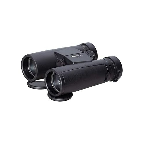  Kevenz Compact Binoculars with Low Light Night Vision, Large Eyepiece High Power Waterproof Binoculars, 10X42 Easy Focus for Outdoor Hunting, Bird Watching and More