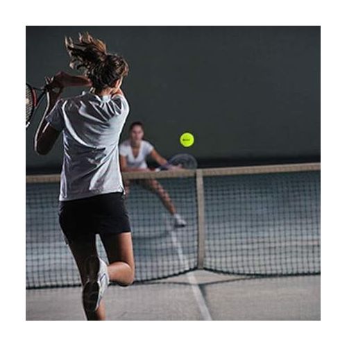  KEVENZ 12-Pack Standard Pressure Training Tennis Balls, Highly Elasticity, More Durable, Good for Beginner Training Ball