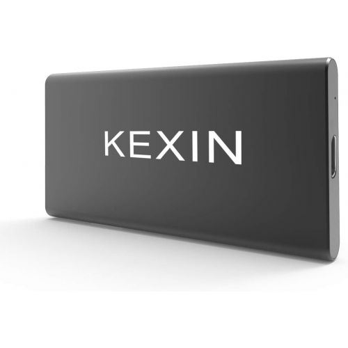  [아마존 핫딜] KEXIN 1TB SSD Drive External SSD Read/Write Up to 540MB/s Portable Solid State Drive - USB-C, USB 3.1, X1 Pro Black