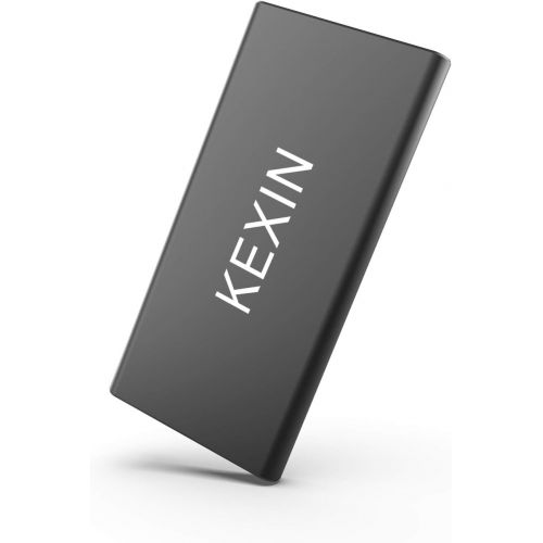  [아마존 핫딜] KEXIN 1TB SSD Drive External SSD Read/Write Up to 540MB/s Portable Solid State Drive - USB-C, USB 3.1, X1 Pro Black