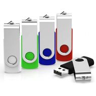 [아마존 핫딜] KEXIN 5팩 USB 2.0 플래시 드라이브 벌크 엄지 드라이브 점프 드라이브 USB 드라이브