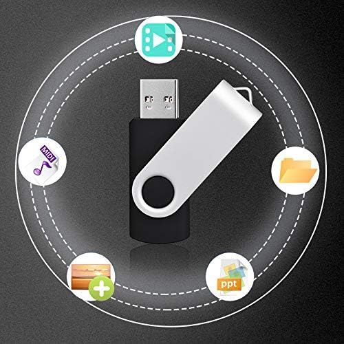  [아마존 핫딜] KEXIN 5팩 USB 2.0 플래시 드라이브 벌크 엄지 드라이브 점프 드라이브 USB 드라이브