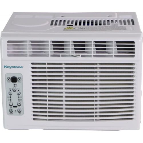  KEYSTONE Energy Star 10,000 BTU Window-Mounted Air Conditioner with Follow Me LCD Remote Control