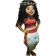 KF Moana Princess Mascot Costume Adult Size Party Halloween Cosplay