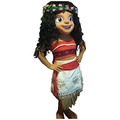  KF Moana Princess Mascot Costume Adult Size Party Halloween Cosplay