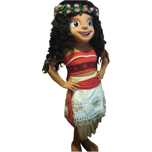  KF Moana Princess Mascot Costume Adult Size Party Halloween Cosplay