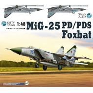 KH50002 KH80119 1:48 Kitty Hawk MiG-25 PD/PDS Foxbat MODEL KIT