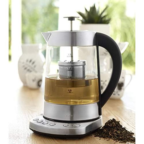  [아마존베스트]KHAPP Gourmet Tea Professional Kettle with Temperature Control All In One Team Aker, Kettle