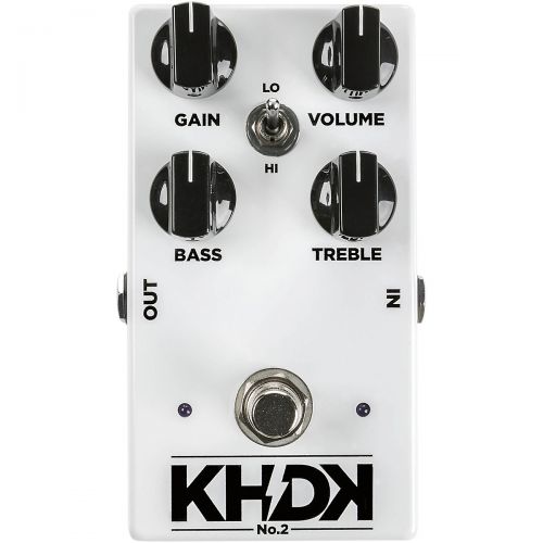  KHDK},description:Powered by KHDKs original circuit, No.2 is KHDK’s Clean Boost pedal with a dynamic responsiveness similar to a tube amp, compression-free.With four control knobs