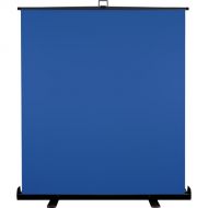 KHOMO GEAR Extra-Large Pull-Up Backdrop Screen (Chroma Blue, 62 x 77