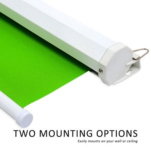  KHOMO GEAR Pull Down Backdrop (Chroma Green, 84 x 84