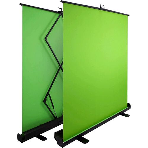  KHOMO GEAR Collapsible Pull-Up Extra Large Screen (Chroma-Key Green, 86.5 x 76