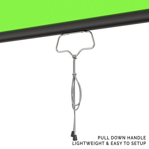  KHOMO GEAR Pull Down Backdrop (Chroma Green, 84 x 84