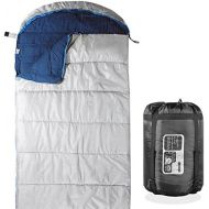 KHOMO GEAR - 3 Season - Sleeping Bag For Hiking Camping & Outdoor Activities - Compression Bag Included