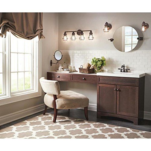  KICHLER Kichler Lighting 4-Light Bayley Olde Bronze Standard Bathroom Vanity Light