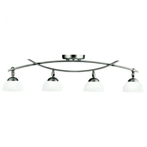  KICHLER Kichler 42164AP Bellamy Rail Light 4-Light Halogen, Antique Pewter