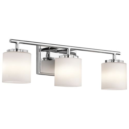  KICHLER Kichler 45502CH O Hara Bath 3-Light Halogen, Chrome