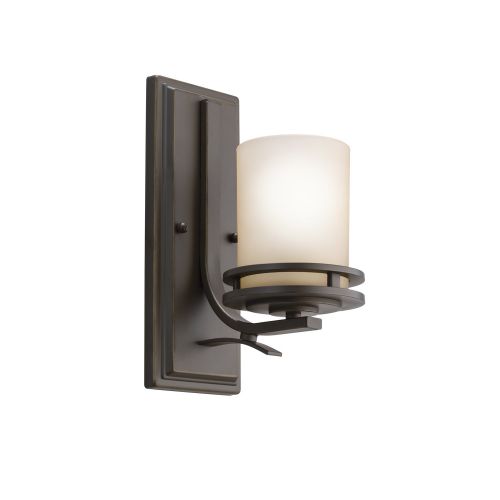  KICHLER Kichler 5076OZ Wall Sconce 1-Light, Olde Bronze