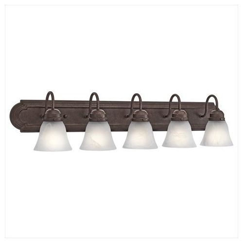  KICHLER 5 Light Bath Vanity Light Finish: Tannery Bronze