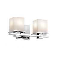 KICHLER Kichler 45150CH Tully Bath 2-Light, Chrome