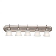 KICHLER Kichler 5339NI Bath 5-Light, Brushed Nickel