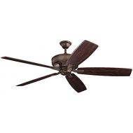 KICHLER Kichler Lighting 300206TZ 70 Ceiling Fan from The Monarch Collection, Tannery Bronze