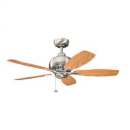 KICHLER Kichler 300123BSS, Richland Brushed Stainless Steel 42 Ceiling Fan