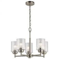 KICHLER Kichler Lighting 44030NI Five Light Chandelier from The Winslow Collection, Brushed Nickel