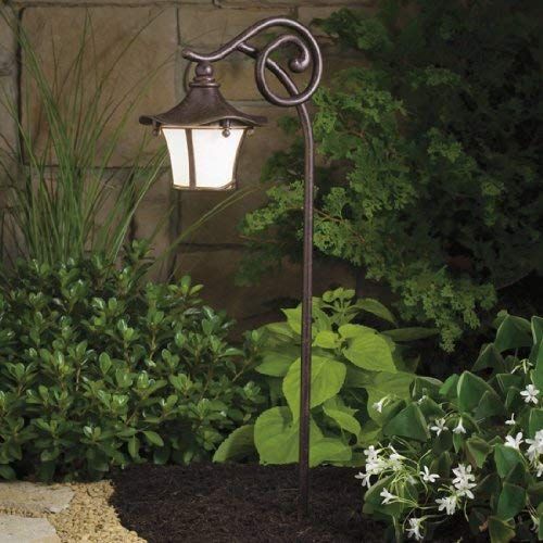  KICHLER Kichler 15420AGZ Cotswold Path & Spread 1-Light 12V, Aged Bronze