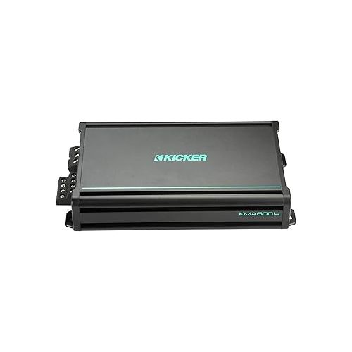  Kicker 48KMA6004 KMA600.4 4x150w 4-Ch Weather-Resistant Full-Range Amplifier