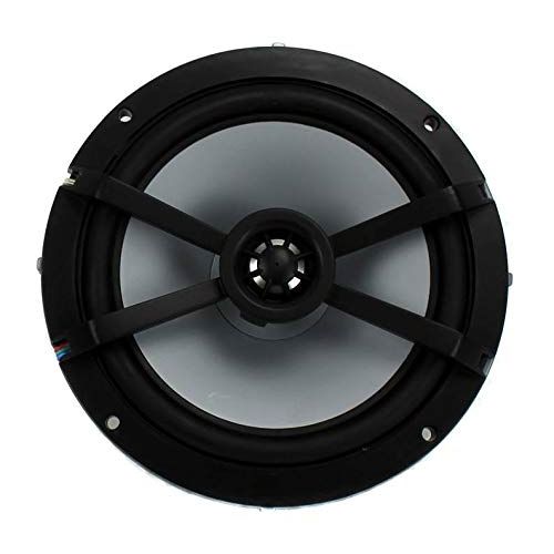  KICKER KM654LCW (41KM654LCW) 6.5 Inch 2-Way Marine Speaker Pair with Built-in LED Lighting