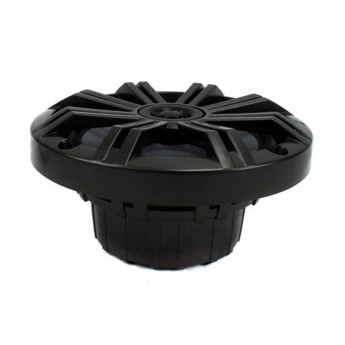  KICKER KM654LCW (41KM654LCW) 6.5 Inch 2-Way Marine Speaker Pair with Built-in LED Lighting