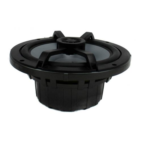  KICKER KM654LCW (41KM654LCW) 6.5 Inch 2-Way Marine Speaker Pair with Built-in LED Lighting