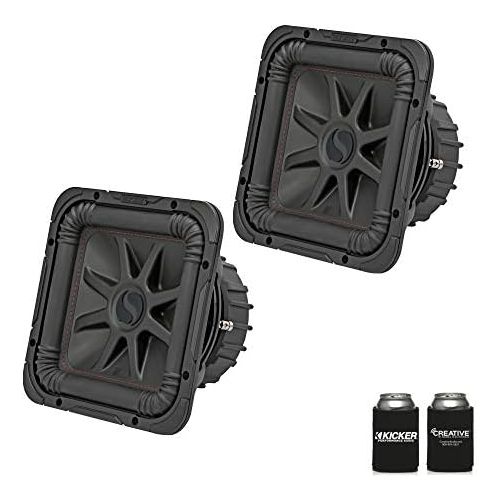  KICKER L7R Bundle - Two 45L7R104 10-Inch Dual 4-Ohm Subwoofers