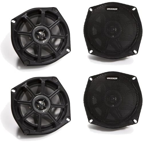  KICKER Kicker Motorcycle 5.25 Inch Speaker package 2 ohm version.