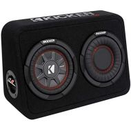 Kicker TCWRT674 CompRT 6.75 Subwoofer in Thin Profile Enclosure 4ohm 150W