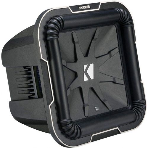  Kicker L710 Q-Class 10-Inch (25cm) Square Subwoofer, Dual Voice Coil 2-Ohm