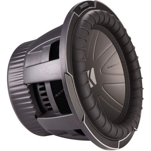  Kicker CompQ10 Q-Class 10-Inch (25cm) Subwoofer, Dual Voice Coil 2-Ohm