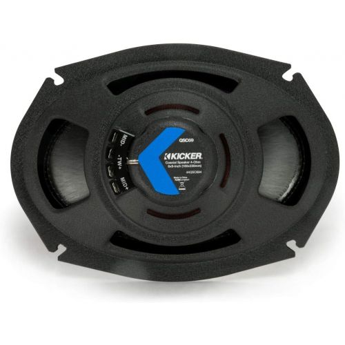  Kicker Q-Class 44QSC694 QS Series 6x9-Inch Coaxial Speaker System 4-Ohm