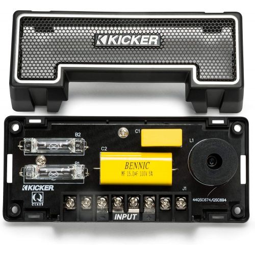  KICKER Kicker Q-Class 44QSC674 QS Series 6.75-Inch Coaxial Speaker System 4-Ohm