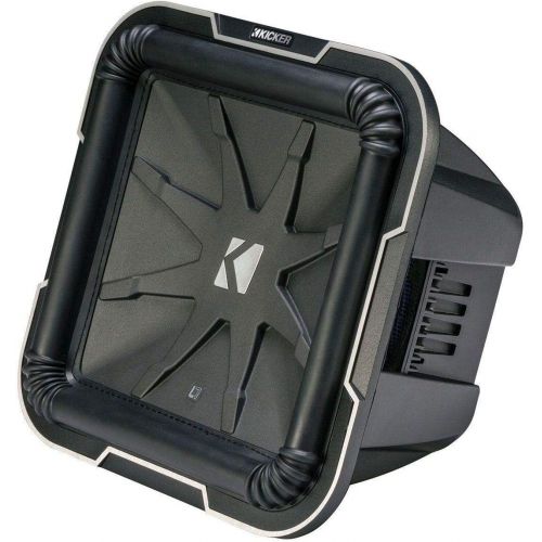  KICKER Kicker L712 Q-Class 12-Inch (30cm) Square Subwoofer, Dual Voice Coil 2-Ohm