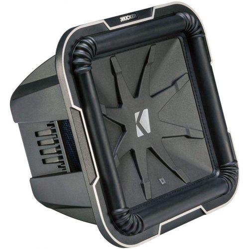  KICKER Kicker L712 Q-Class 12-Inch (30cm) Square Subwoofer, Dual Voice Coil 2-Ohm