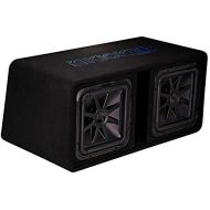 Kicker 12 3000W Dual Loaded Solo-Baric L7S Subwoofer Enclosure | 44DL7S122